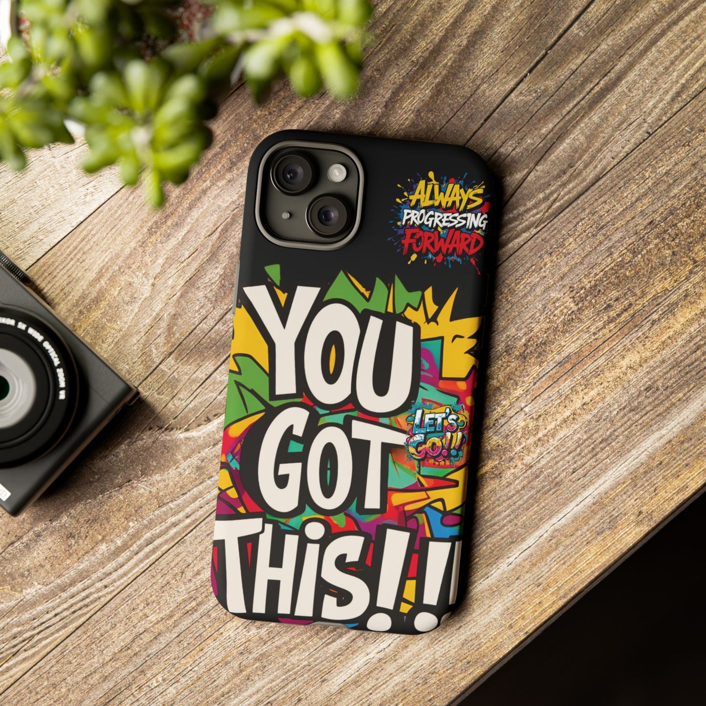 Vibrant Motivational Tough Cell Phone Cases