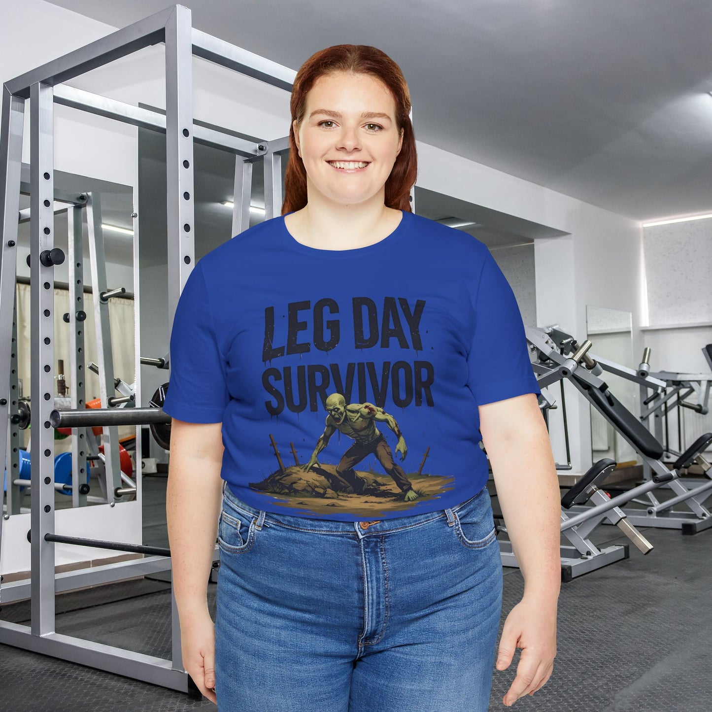 Leg Day Survivor Tee, Fitness Shirt, Workout Apparel, Gym Gift, Unisex Graphic Tee