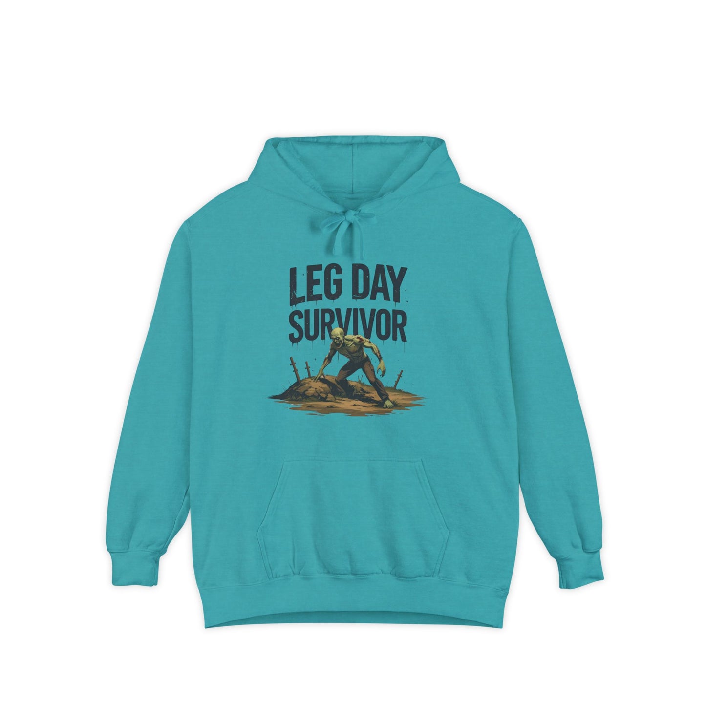 Leg Day Survivor Hoodie, Unisex Fitness Apparel, Gym Lover Gift, Workout Hoodie, Funny T-Shirt Alternative