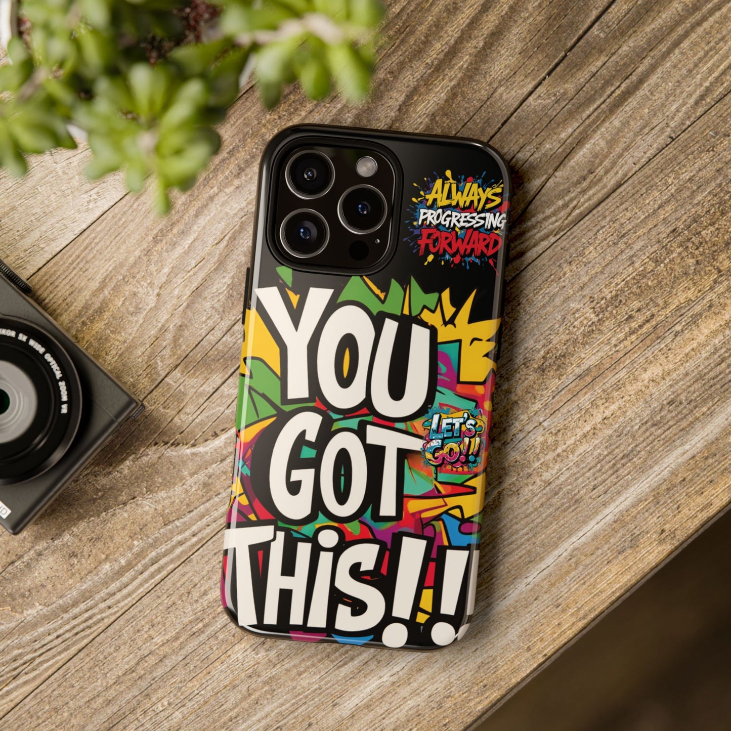 Vibrant Motivational Tough Cell Phone Cases