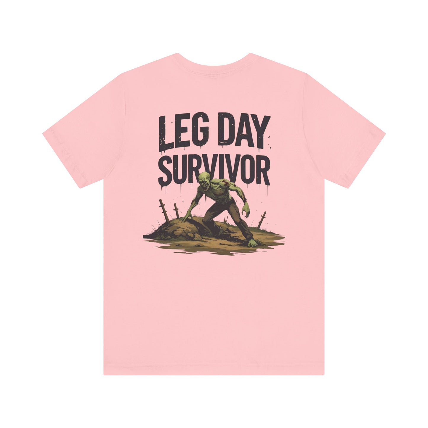 Leg Day Survivor Tee, Fitness Shirt, Workout Apparel, Gym Gift, Unisex Graphic Tee