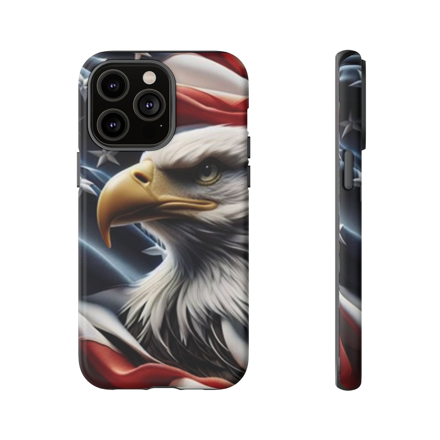 Patriotic Eagle Phone Case | Tough Cases for Nature Lovers, Gift for Veterans, Independence Day, Memorial Day
