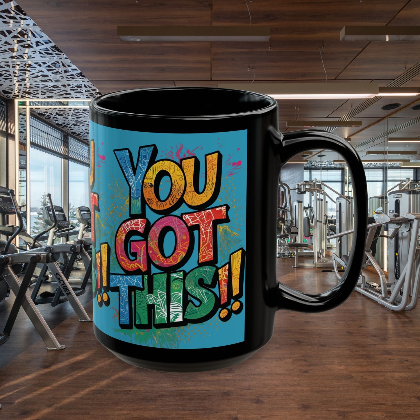 π₯ Motivational π₯ You Got This!! π₯ Design π₯ Black Mug π₯ Perfect for Gym Lovers π₯ Encouragement Gifts π₯ Health and Fitness π₯ Daily Motivation π₯ Coffee Mug π₯