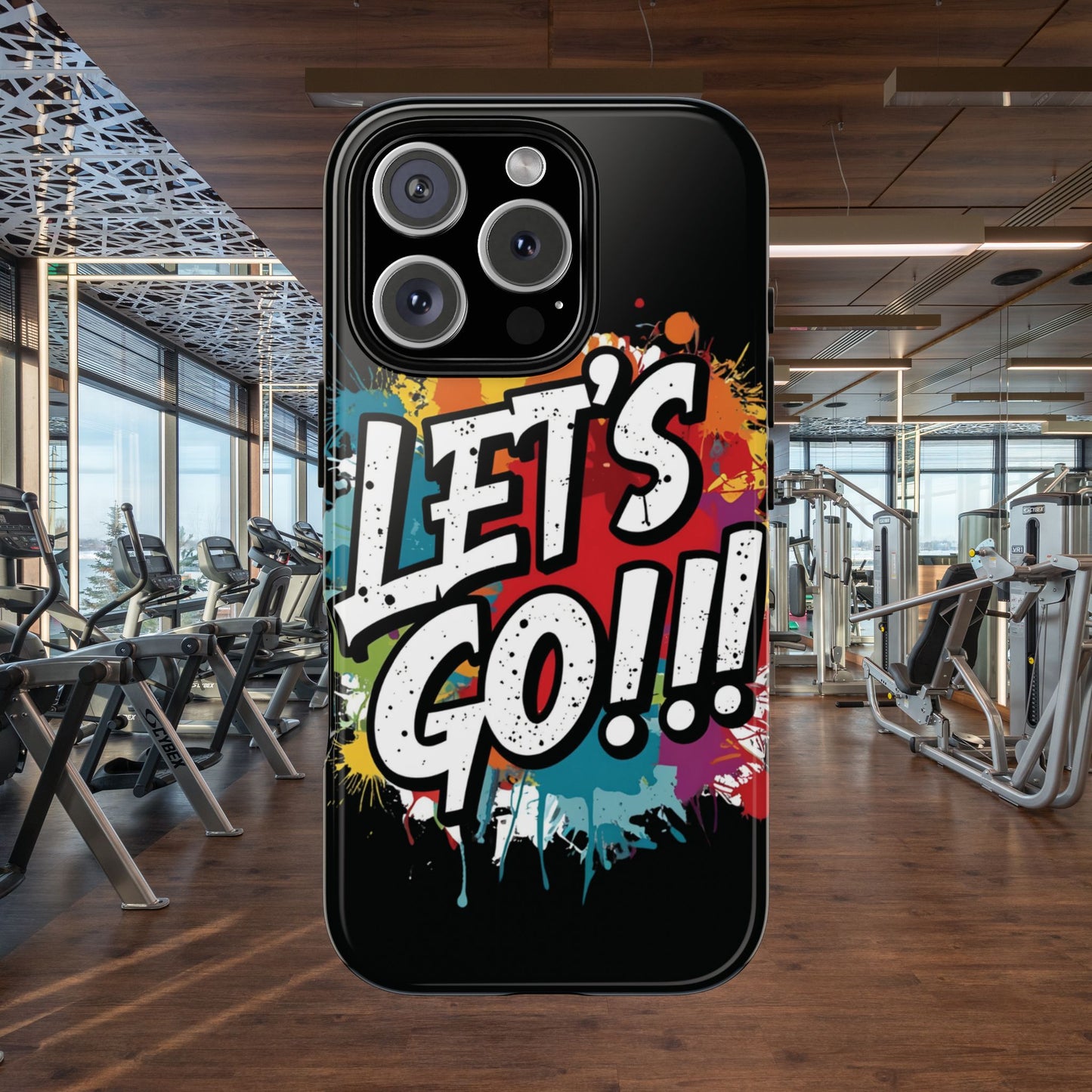 π₯Phone Case π₯ Colorful π₯ Let's Go! π₯ Tough Phone Case π₯ Vibrant Design π₯ iPhones 15 & 16 π₯ Birthday Gift π₯