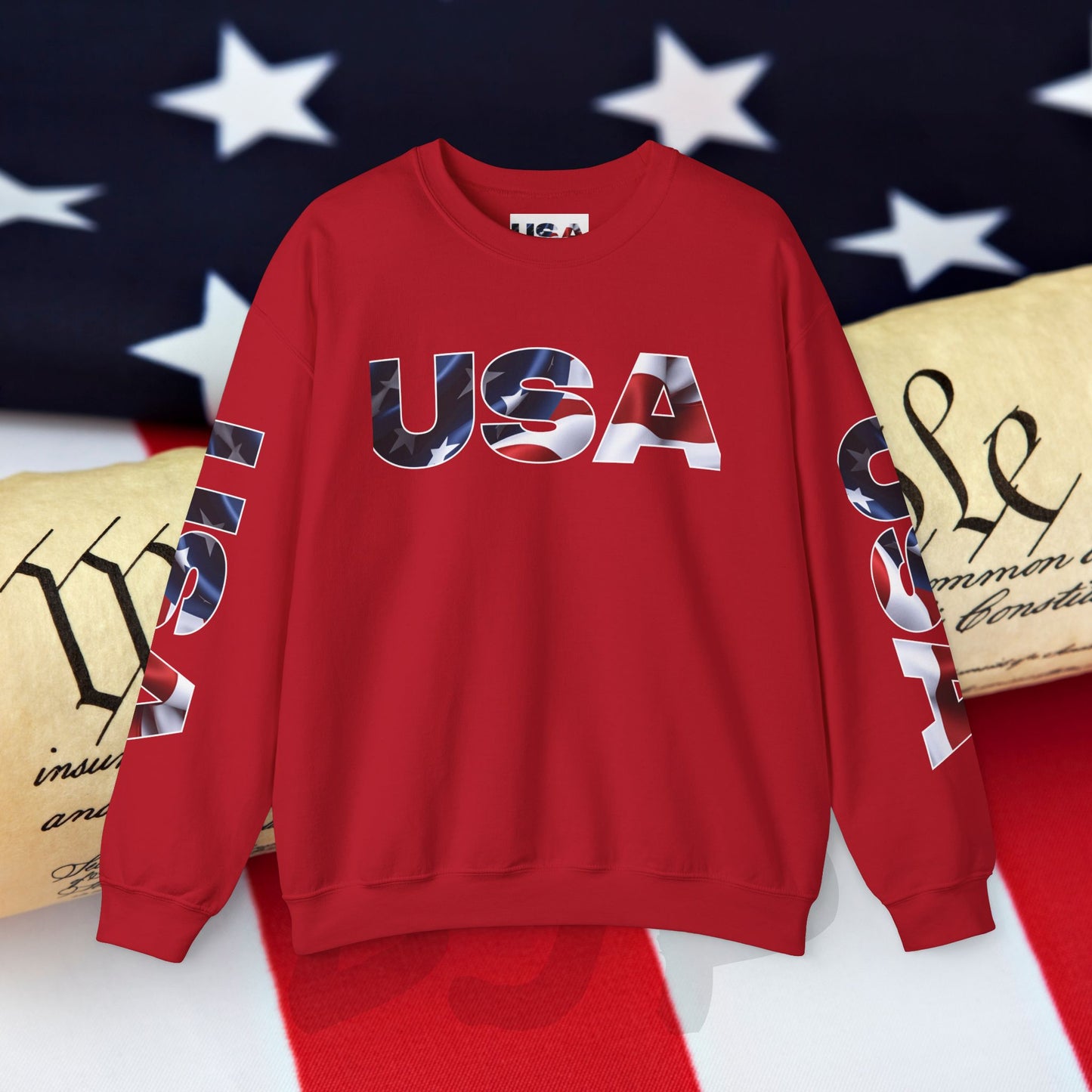 ๐บ๐ธ Patriotic ๐บ๐ธ USA ๐บ๐ธ Crewneck ๐บ๐ธ Sweatshirt ๐บ๐ธ Unisex ๐บ๐ธ Heavy Blend ๐บ๐ธ Sizes US S-5XL ๐บ๐ธ