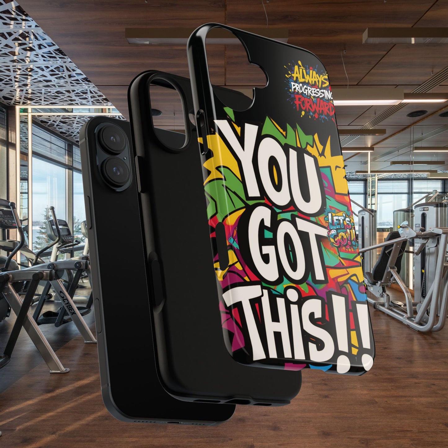 Vibrant Motivational Tough Cell Phone Cases