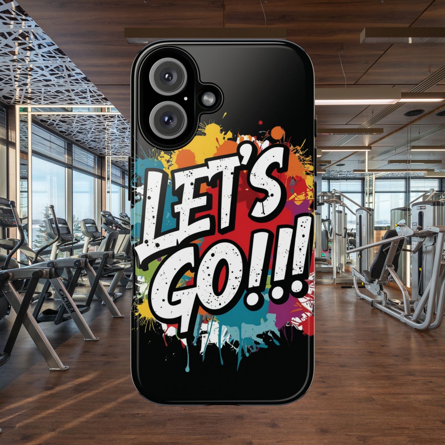 π₯Phone Case π₯ Colorful π₯ Let's Go! π₯ Tough Phone Case π₯ Vibrant Design π₯ iPhones 15 & 16 π₯ Birthday Gift π₯