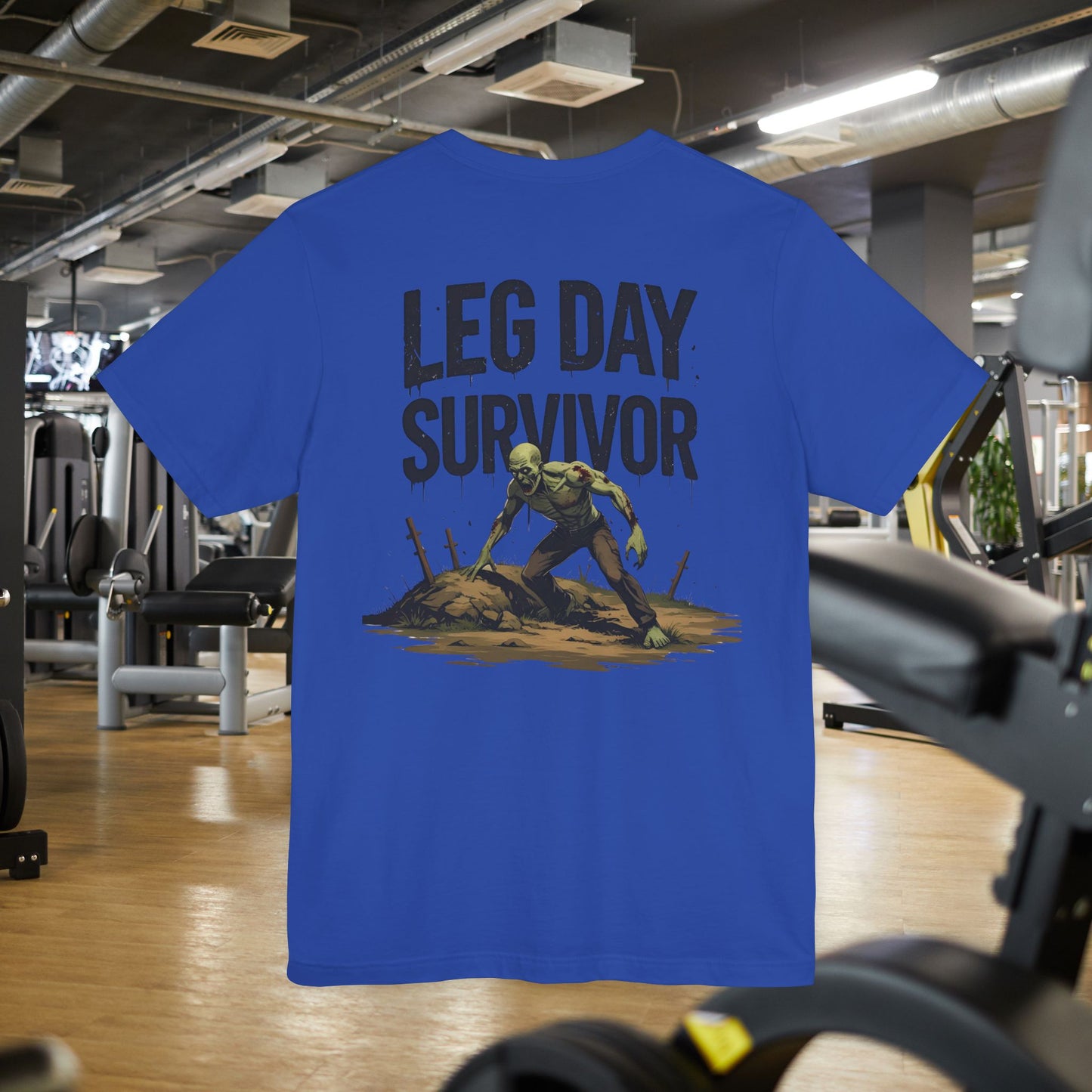 Leg Day Survivor Tee, Fitness Shirt, Workout Apparel, Gym Gift, Unisex Graphic Tee