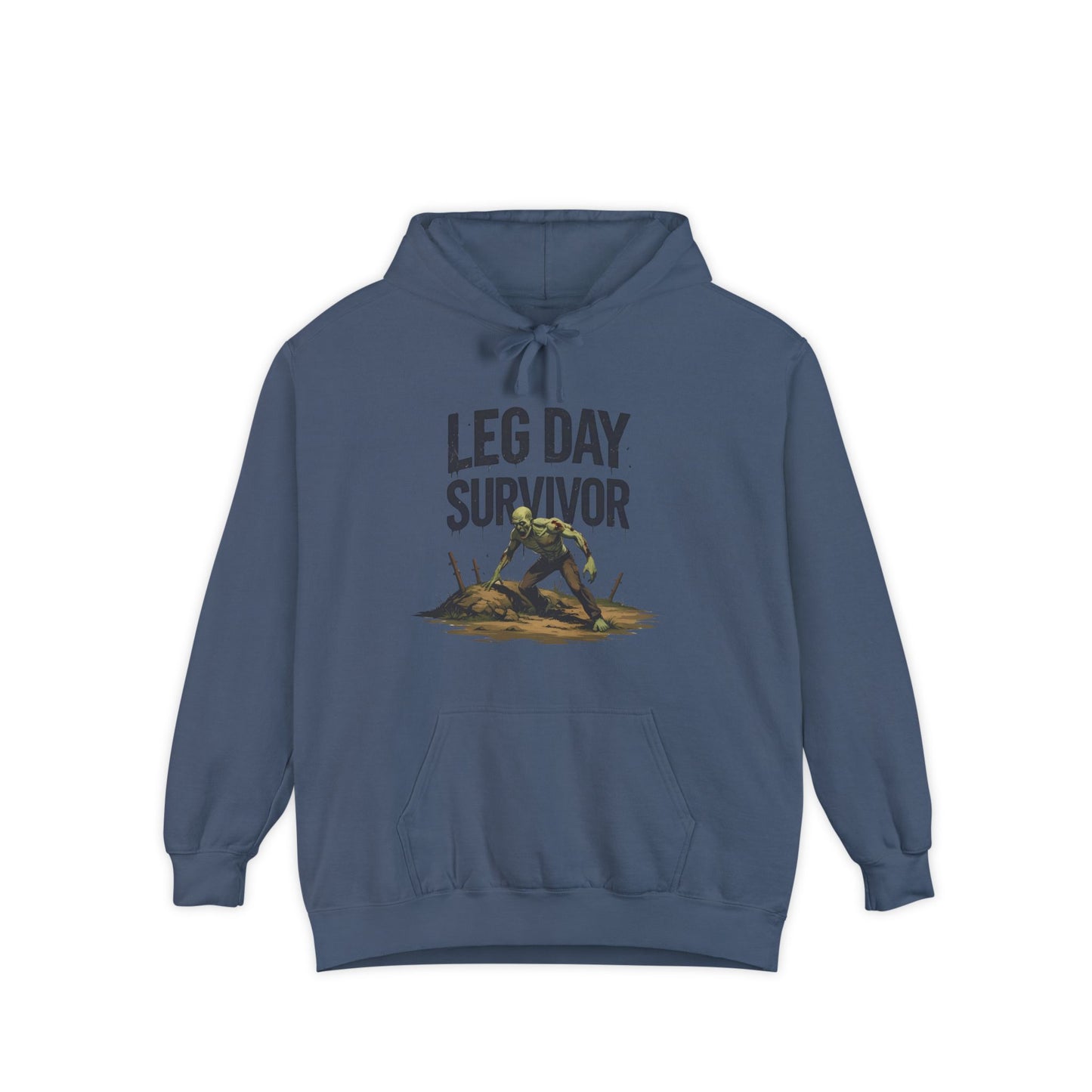 Leg Day Survivor Hoodie, Unisex Fitness Apparel, Gym Lover Gift, Workout Hoodie, Funny T-Shirt Alternative