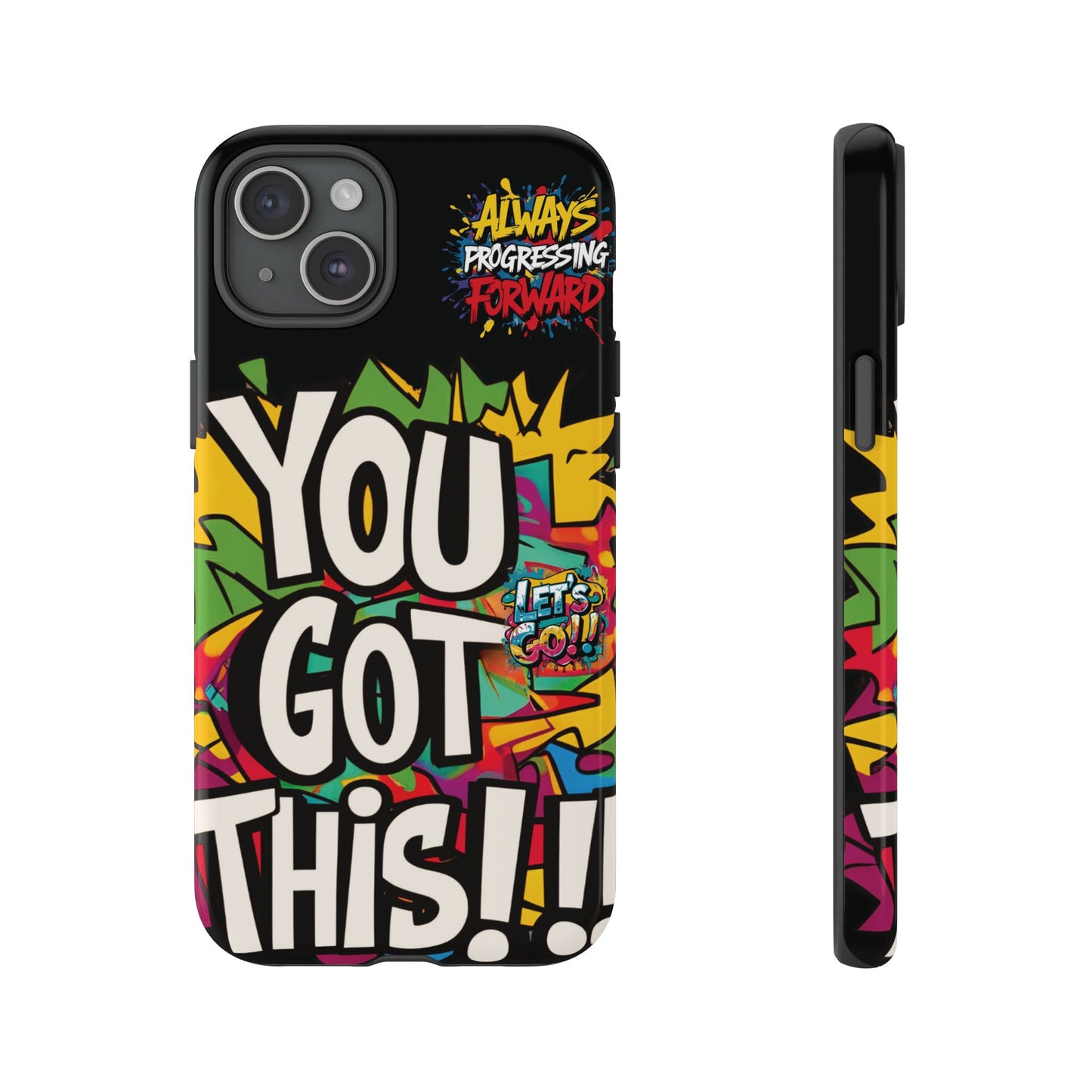 Vibrant Motivational Tough Cell Phone Cases