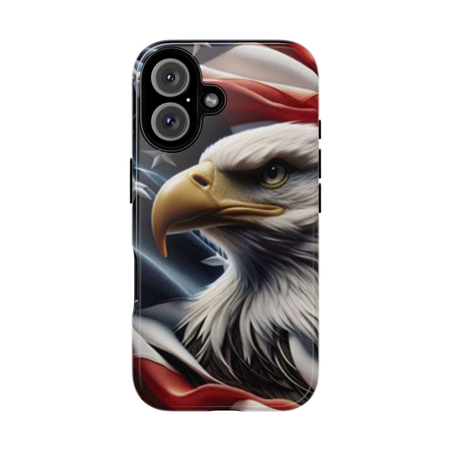 Patriotic Eagle Phone Case | Tough Cases for Nature Lovers, Gift for Veterans, Independence Day, Memorial Day