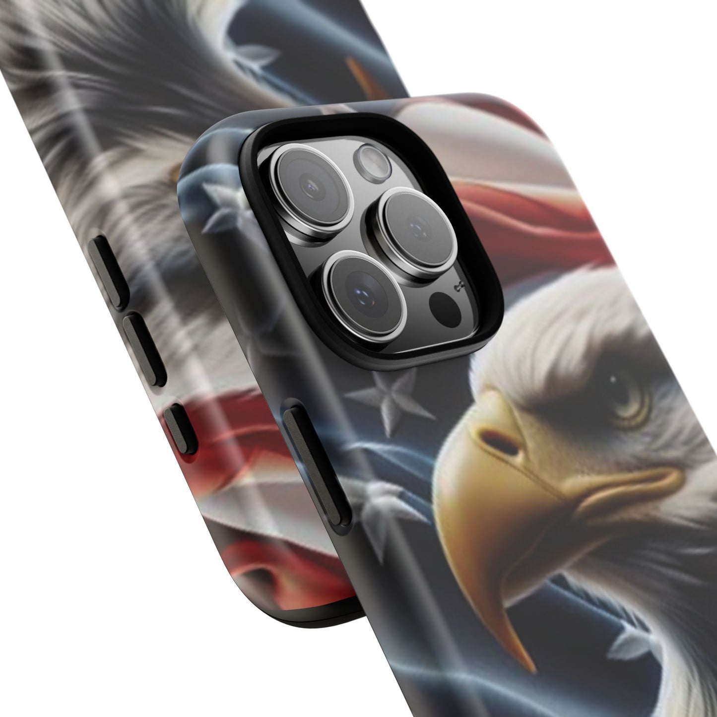 Patriotic Eagle Phone Case | Tough Cases for Nature Lovers, Gift for Veterans, Independence Day, Memorial Day