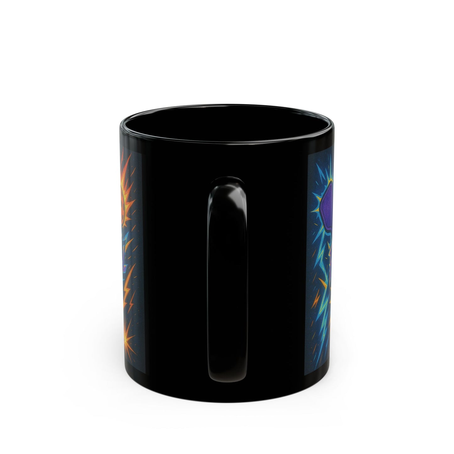 Pickleball Chic! Mug - Fun Black Ceramic Coffee Mug for Pickleball Lovers - Sports Gifts - Playful Drinkware - Team Spirit - Perfect for Gamers - Holiday Gift - Birthday Gift