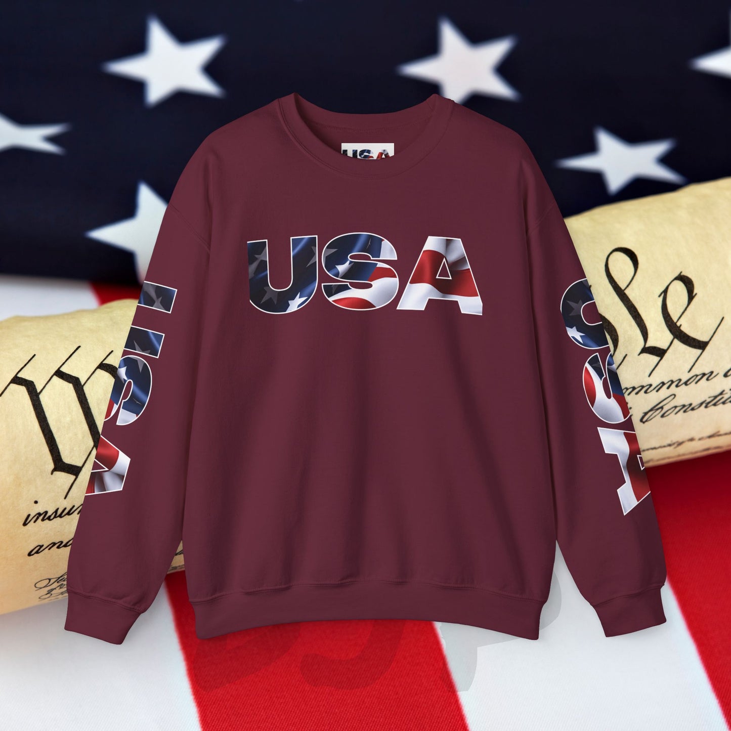 ๐บ๐ธ Patriotic ๐บ๐ธ USA ๐บ๐ธ Crewneck ๐บ๐ธ Sweatshirt ๐บ๐ธ Unisex ๐บ๐ธ Heavy Blend ๐บ๐ธ Sizes US S-5XL ๐บ๐ธ