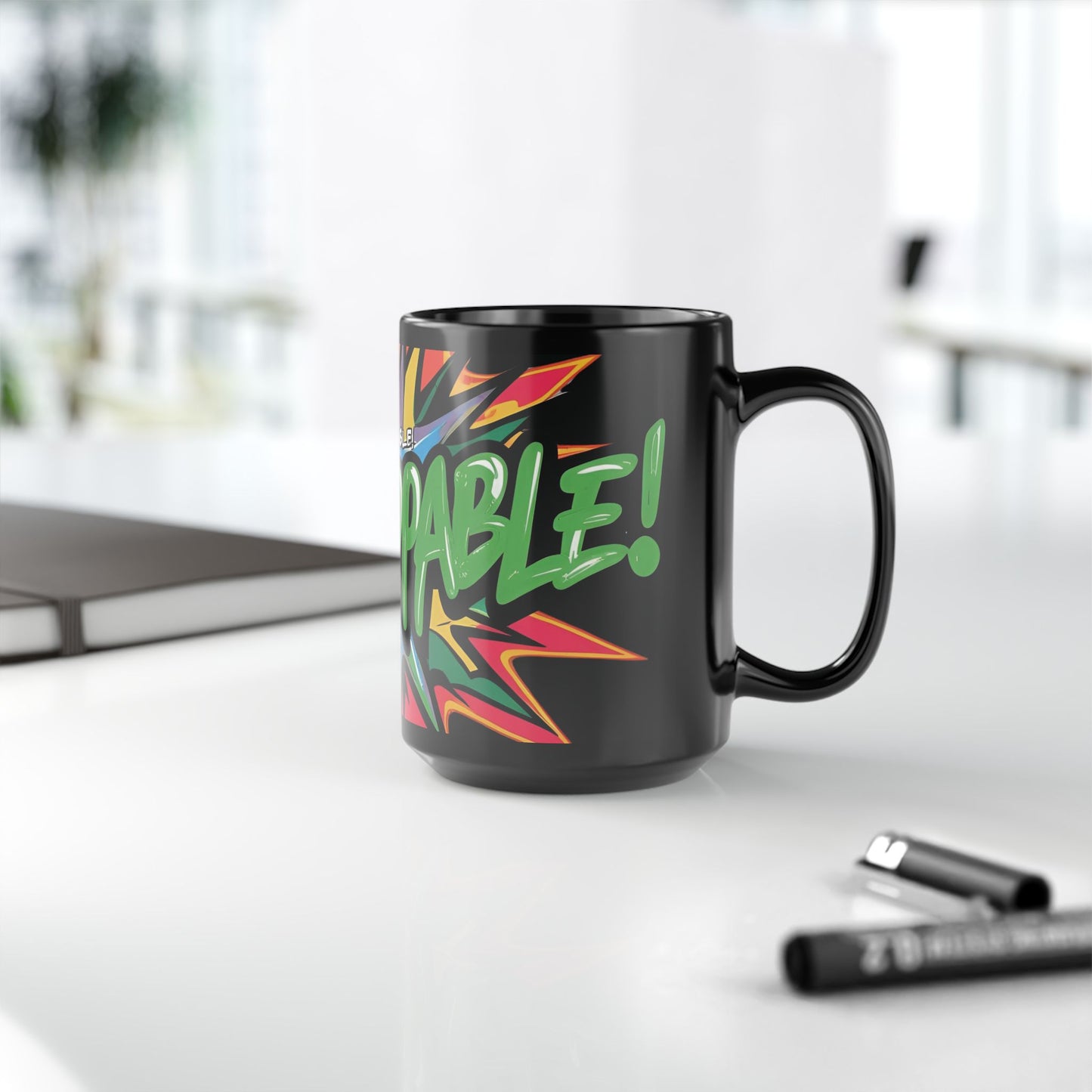 π₯ Unstoppable π₯ Colorful π₯ Motivational Mug π₯ 15oz π₯ Perfect for the Gym π₯ & Daily Inspiration π₯