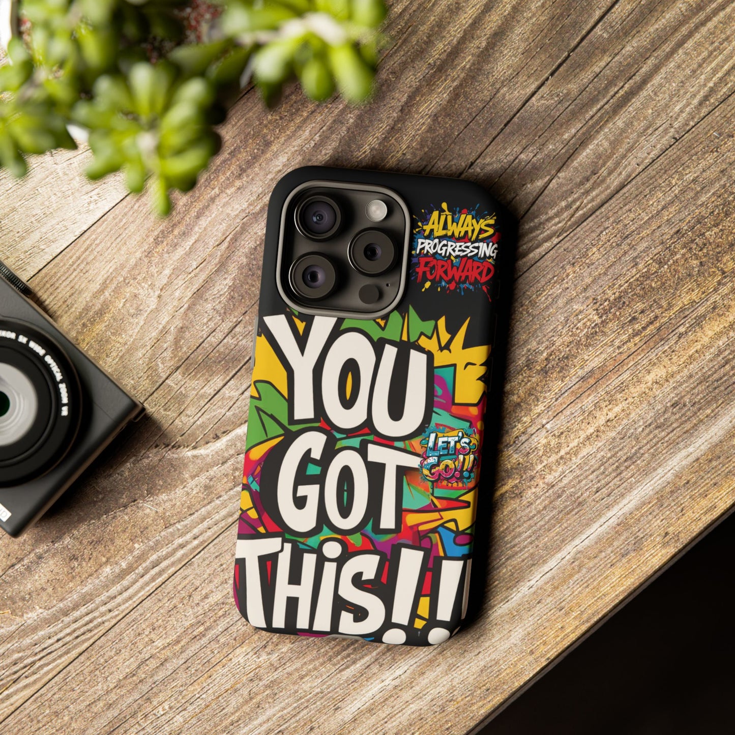 Vibrant Motivational Tough Cell Phone Cases