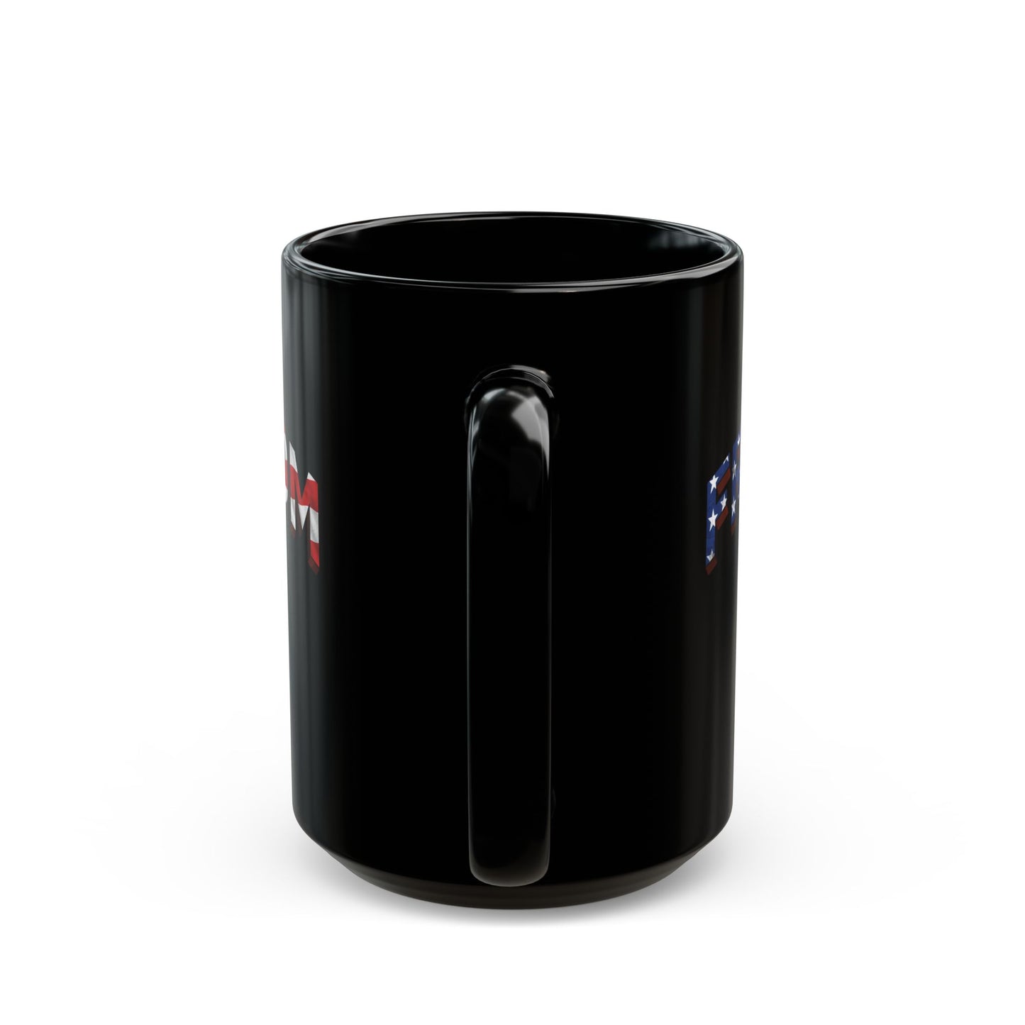 FREEDOM Mug | Patriotic American Flag Stars & Stripes Coffee Cup