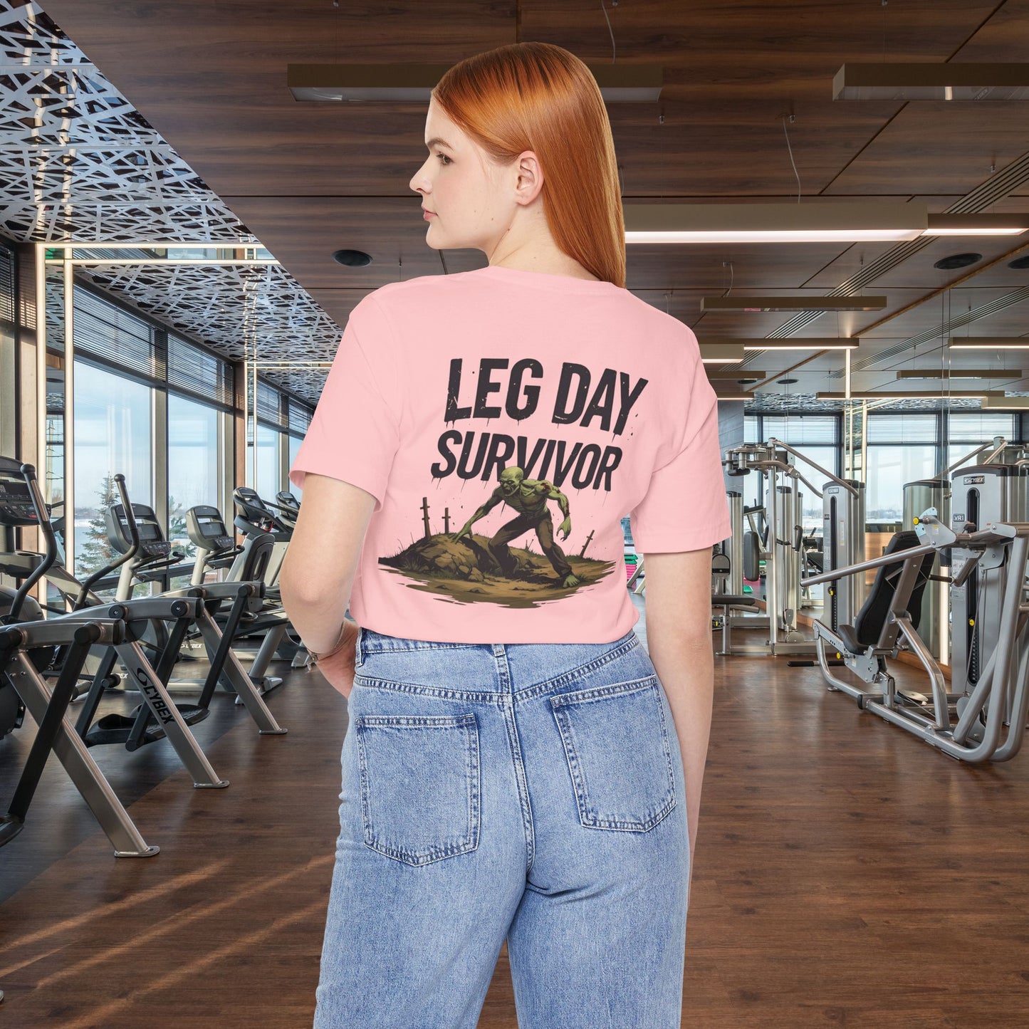 Leg Day Survivor Tee, Fitness Shirt, Workout Apparel, Gym Gift, Unisex Graphic Tee