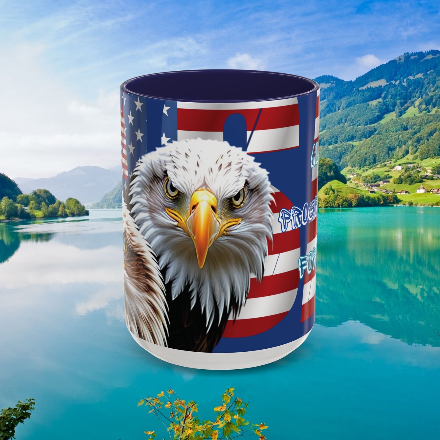 πΊπΈ Eye-Catching πΊπΈ Patriotic πΊπΈ Bald Eagle πΊπΈ Red White & Blue πΊπΈ USA πΊπΈ Accent Coffee Mug πΊπΈπΊπΈ 11oz & πΊπΈ 15oz πΊπΈ Sizes πΊπΈ 8 Color Options πΊπΈ Red πΊπΈ Black πΊπΈ Light Blue πΊπΈ Yellow πΊπΈ Orange πΊπΈ Navy πΊπΈ Pink πΊπΈ Purple