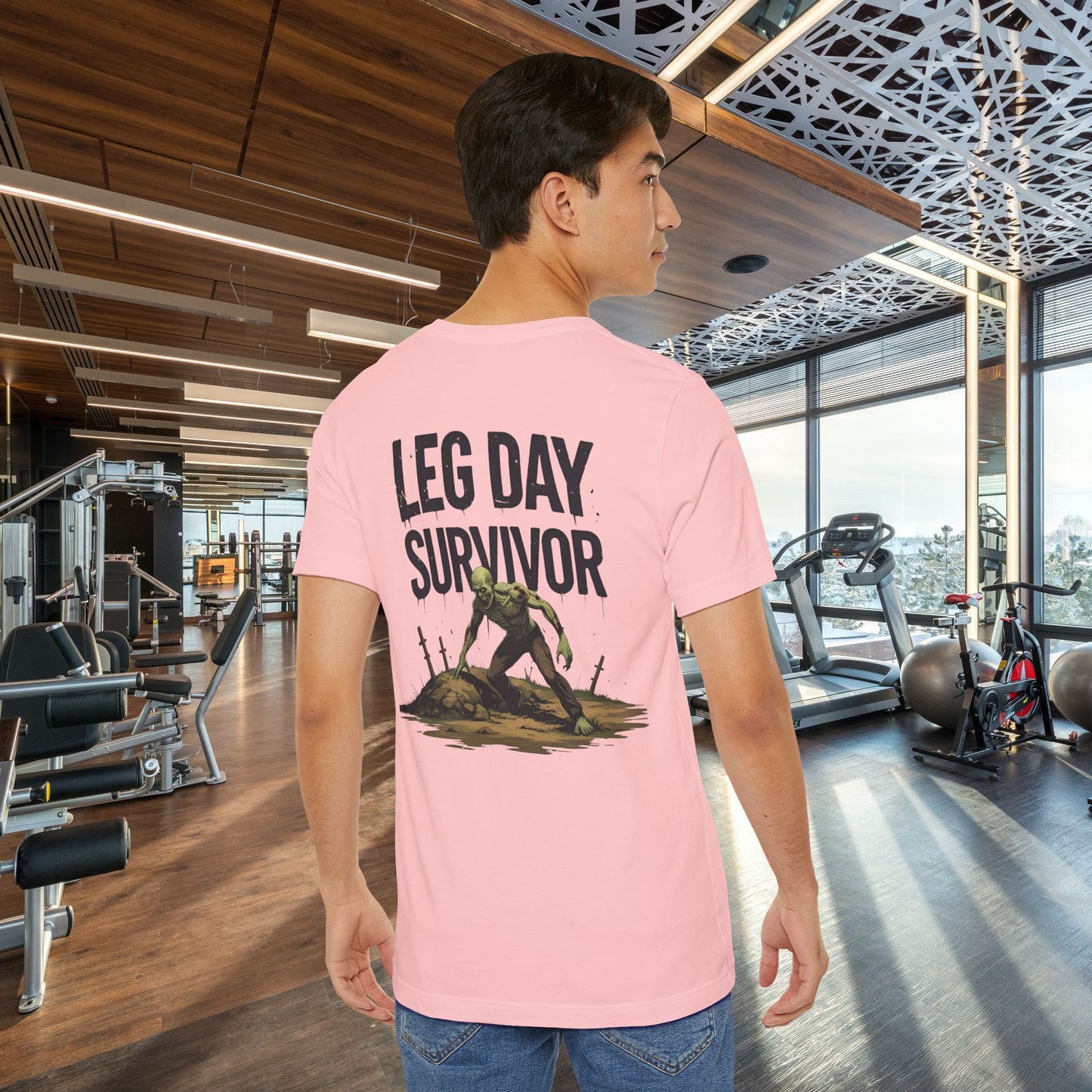 Leg Day Survivor Tee, Fitness Shirt, Workout Apparel, Gym Gift, Unisex Graphic Tee