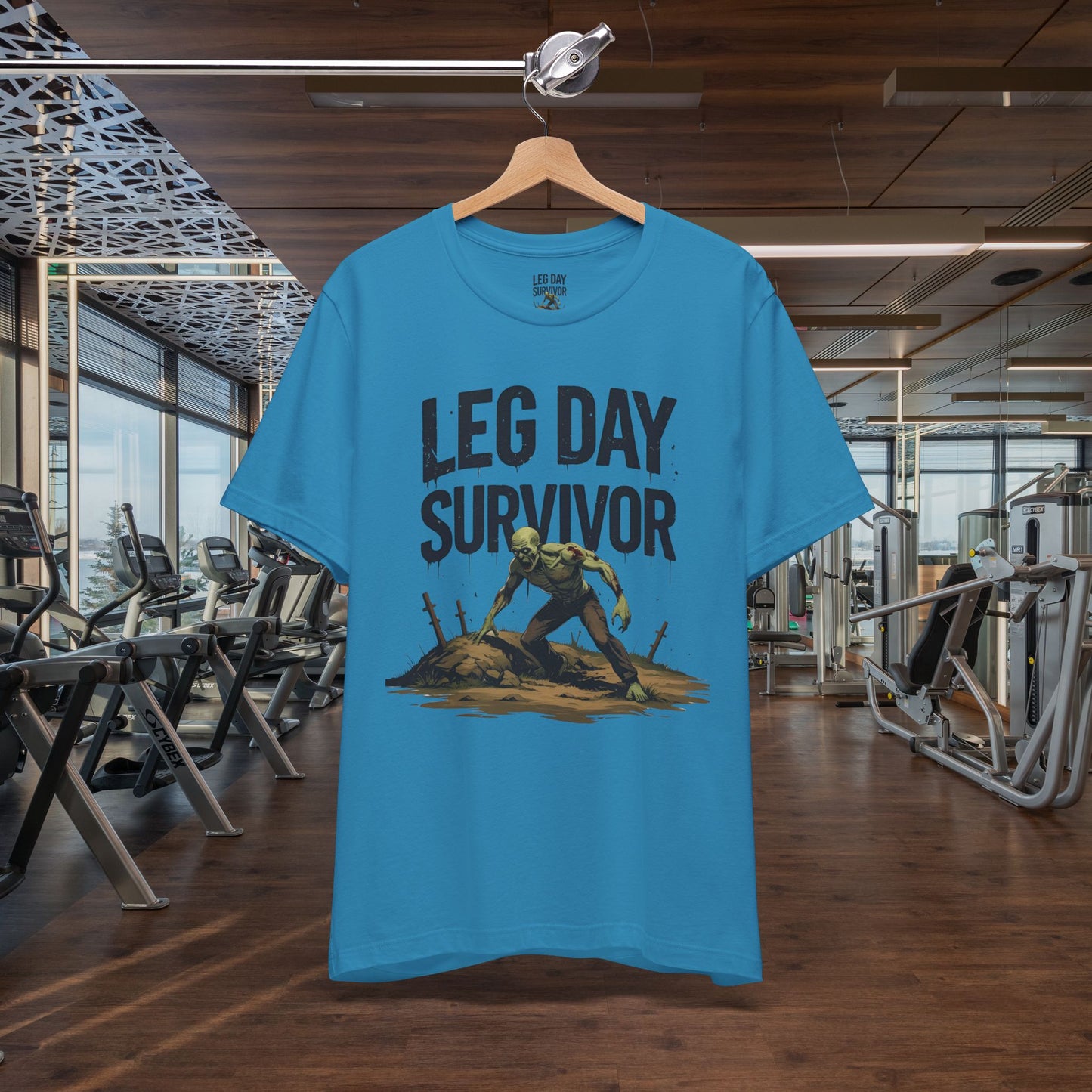Leg Day Survivor Tee, Fitness Shirt, Workout Apparel, Gym Gift, Unisex Graphic Tee