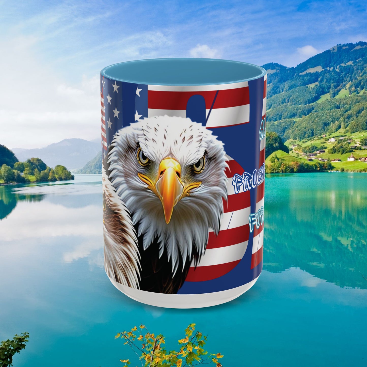 πΊπΈ Eye-Catching πΊπΈ Patriotic πΊπΈ Bald Eagle πΊπΈ Red White & Blue πΊπΈ USA πΊπΈ Accent Coffee Mug πΊπΈπΊπΈ 11oz & πΊπΈ 15oz πΊπΈ Sizes πΊπΈ 8 Color Options πΊπΈ Red πΊπΈ Black πΊπΈ Light Blue πΊπΈ Yellow πΊπΈ Orange πΊπΈ Navy πΊπΈ Pink πΊπΈ Purple