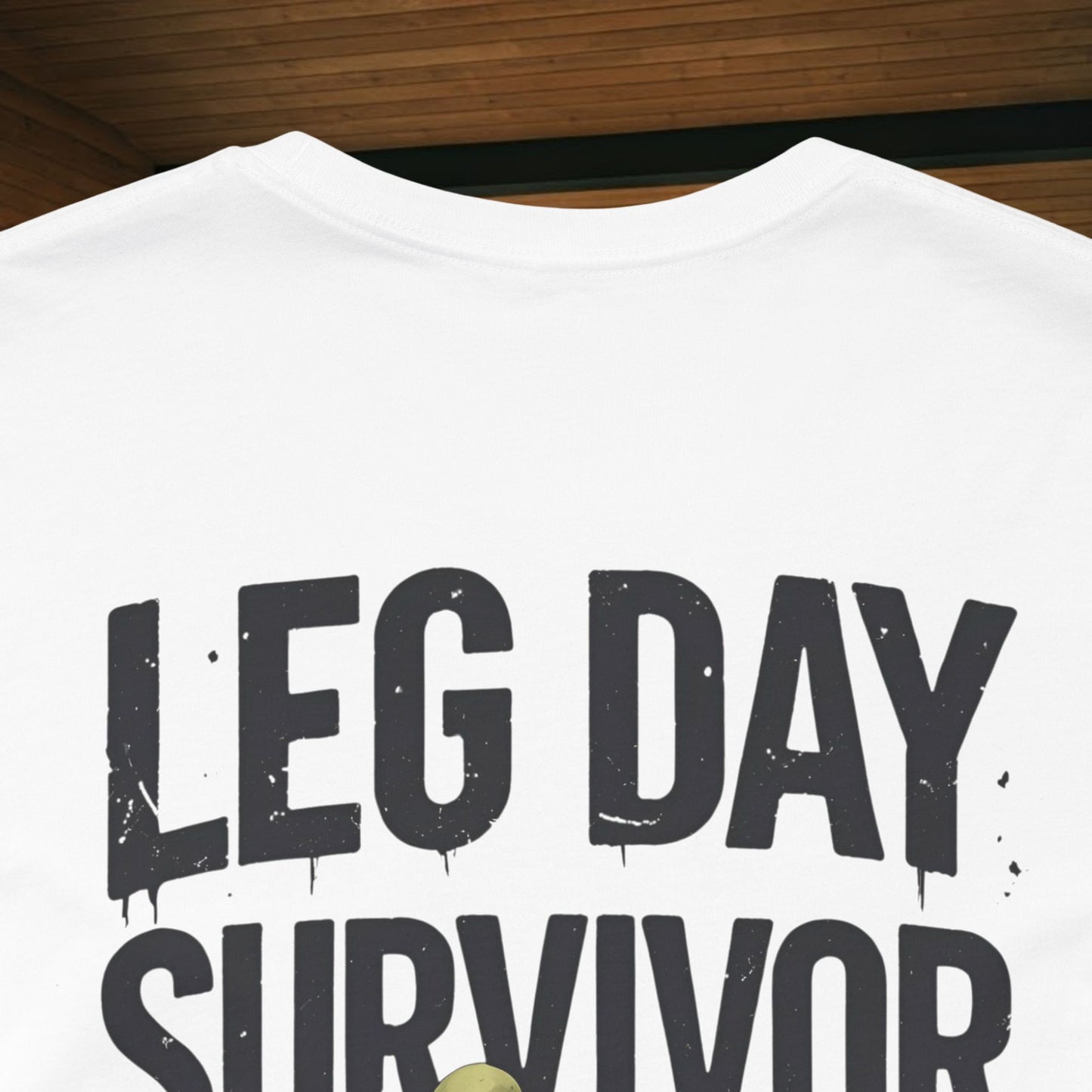 Leg Day Survivor Tee, Fitness Shirt, Workout Apparel, Gym Gift, Unisex Graphic Tee