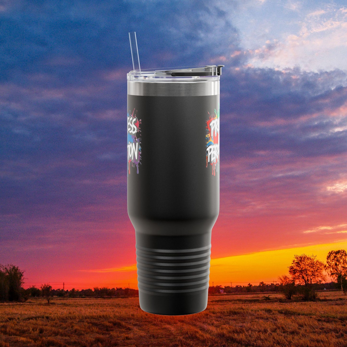 💥Inspirational 💥 Vibrant 💥 Durable 💥 Stainless Steel 💥 Insulated 💥 Travel Mug-Tumbler 💥 40oz 💥 Leak-Proof Lid 💥 8 Different Colors To Choose From 💥 Motivation On The Move 💥