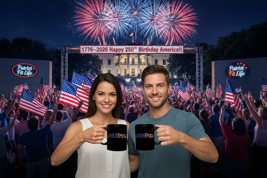 Freedom Flag Mug — American Patriotic Coffee Cup (11oz, 15oz)