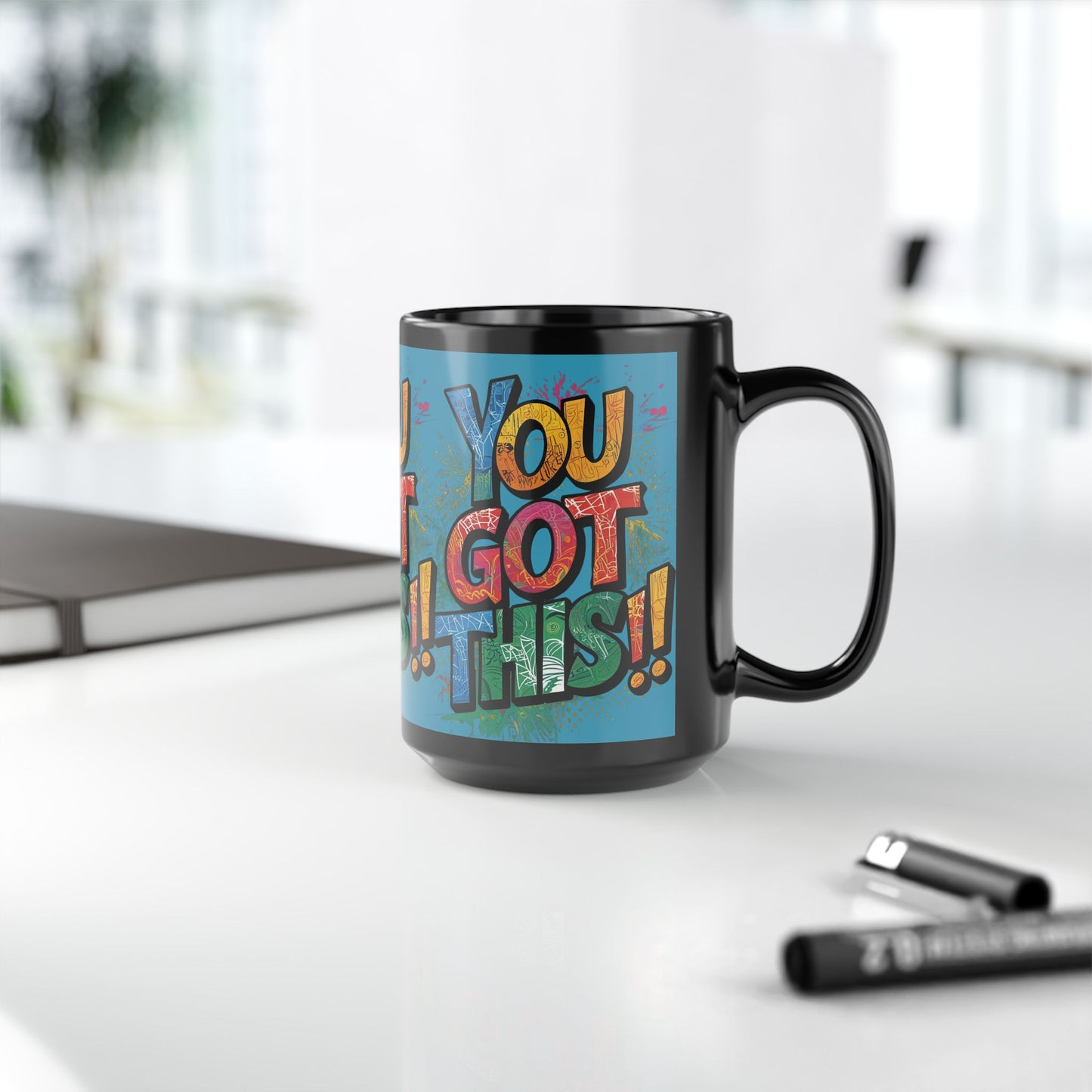 π₯ Motivational π₯ You Got This!! π₯ Design π₯ Black Mug π₯ Perfect for Gym Lovers π₯ Encouragement Gifts π₯ Health and Fitness π₯ Daily Motivation π₯ Coffee Mug π₯