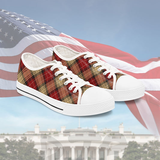 π₯ Eye-Catching π₯Trendy π₯ Plaid π₯ All Over Print π₯ Low Top π₯ Sneakers π₯ Sizes 5.5-12 π₯ Choice Of π₯ White Sole π₯Black Sole π₯