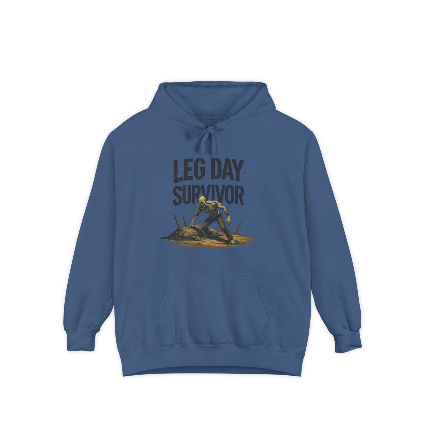 Leg Day Survivor Hoodie, Unisex Fitness Apparel, Gym Lover Gift, Workout Hoodie, Funny T-Shirt Alternative