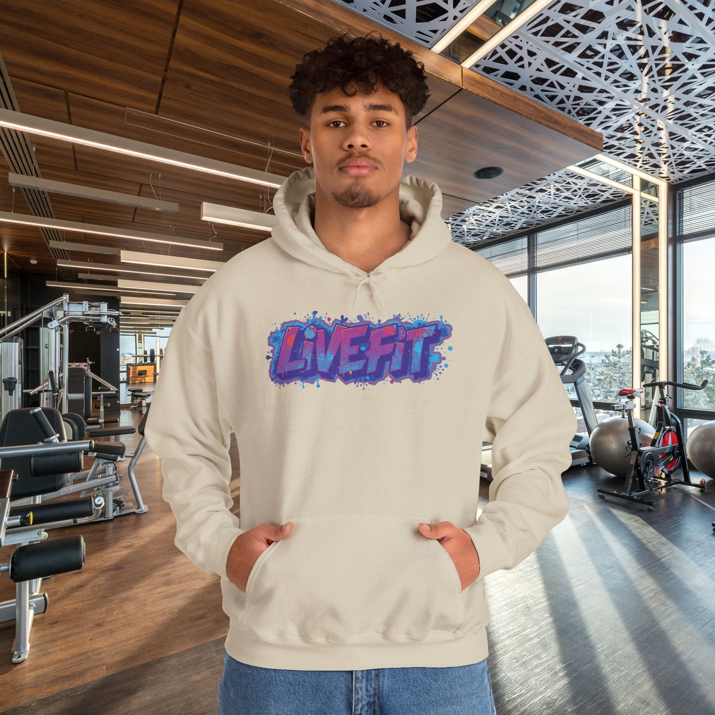 Live Fit - Hooded Sweatshirt - S - 5XL