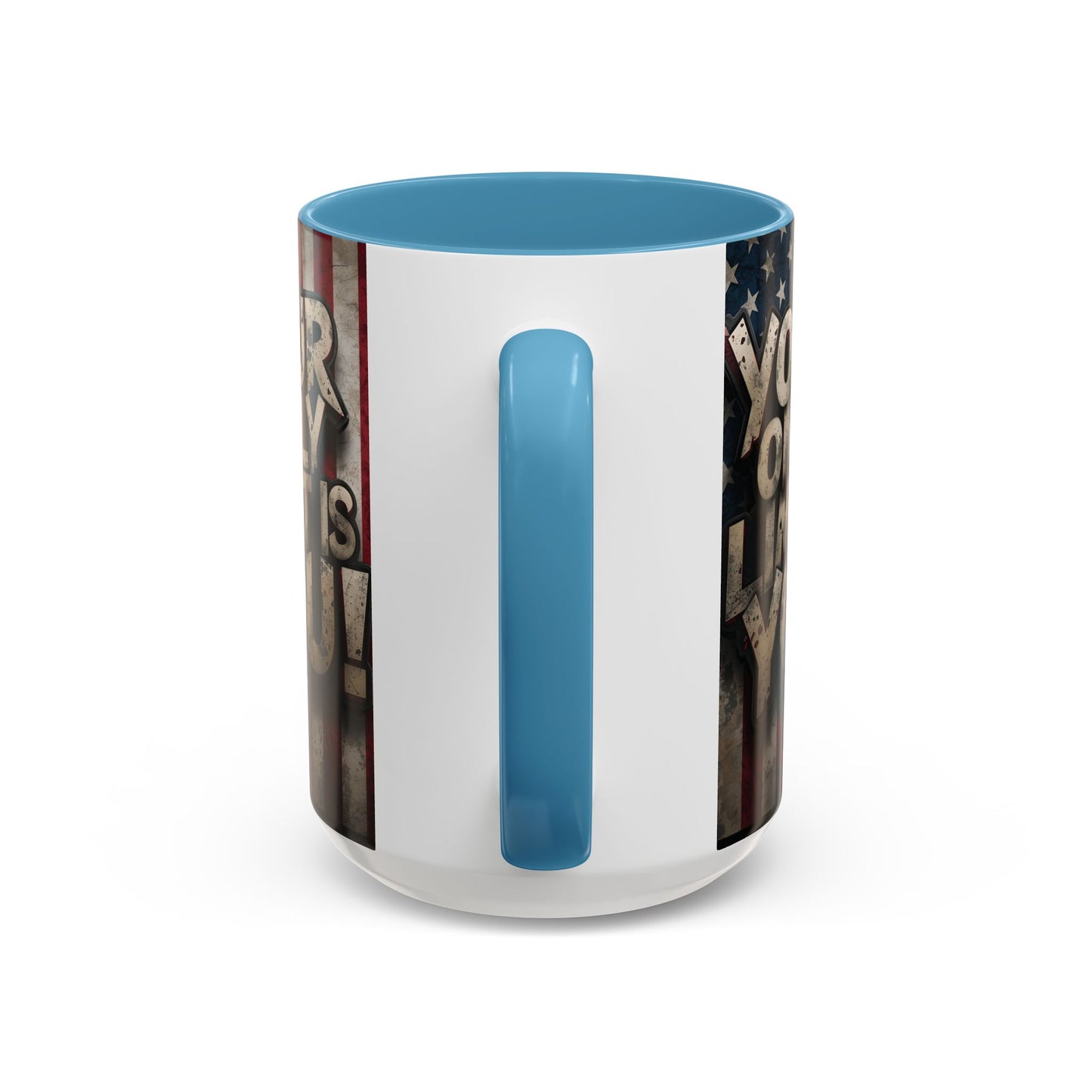 Patriotic Coffee Mug - Motivational Quote - Your Only Limit Is You!, - Perfect Gift for Veterans, Independence Day, Coffee Lovers, Inspirational Decor