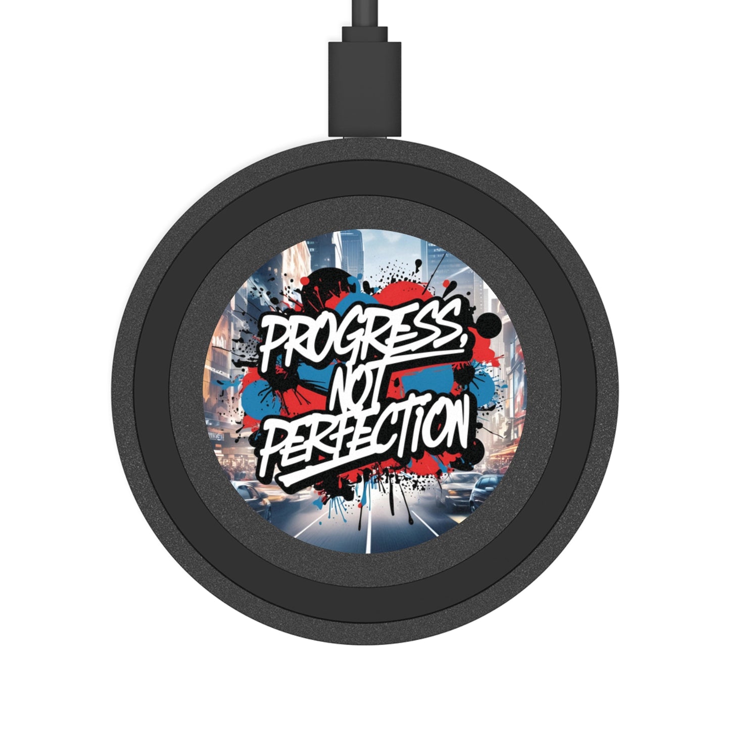 π₯ Wireless π₯ Charging Pad π₯ Progress Not Perfection π₯ Design π₯