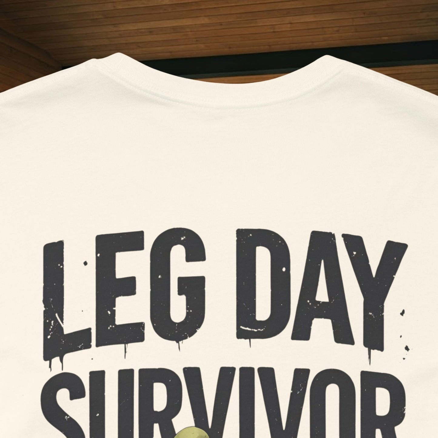 Leg Day Survivor Tee, Fitness Shirt, Workout Apparel, Gym Gift, Unisex Graphic Tee