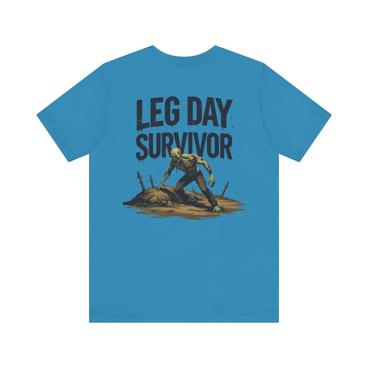 Leg Day Survivor Tee, Fitness Shirt, Workout Apparel, Gym Gift, Unisex Graphic Tee