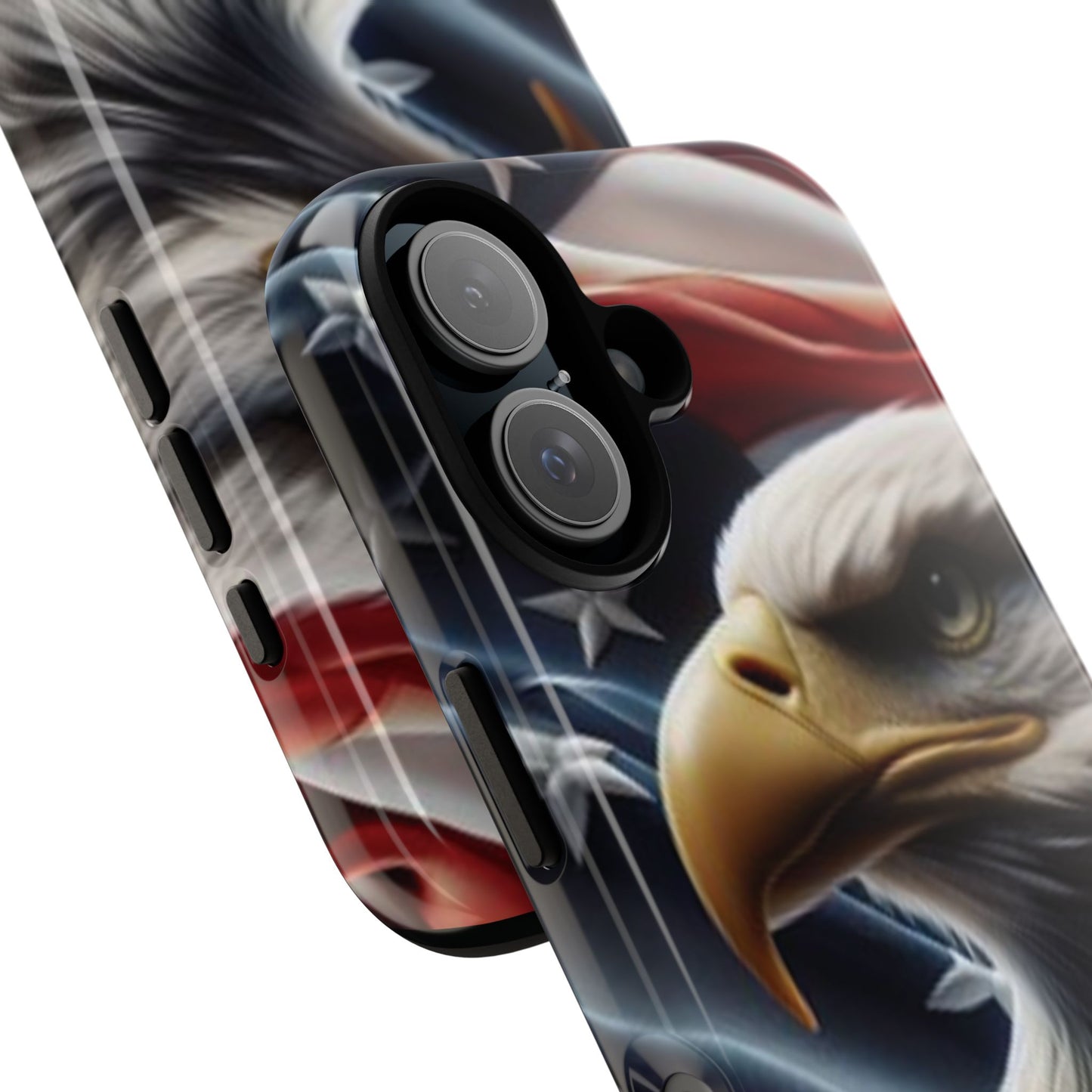 Patriotic Eagle Phone Case | Tough Cases for Nature Lovers, Gift for Veterans, Independence Day, Memorial Day