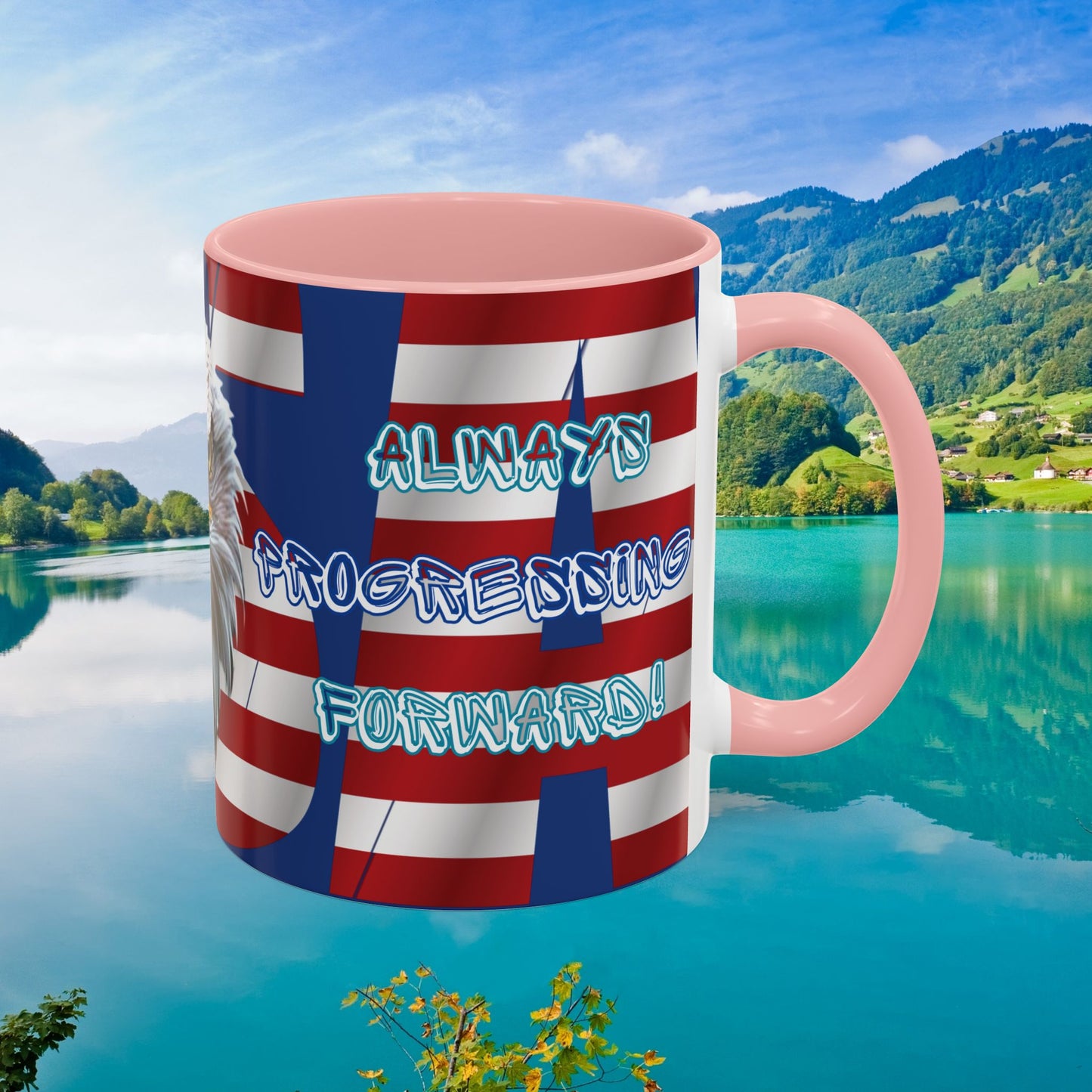 πΊπΈ Eye-Catching πΊπΈ Patriotic πΊπΈ Bald Eagle πΊπΈ Red White & Blue πΊπΈ USA πΊπΈ Accent Coffee Mug πΊπΈπΊπΈ 11oz & πΊπΈ 15oz πΊπΈ Sizes πΊπΈ 8 Color Options πΊπΈ Red πΊπΈ Black πΊπΈ Light Blue πΊπΈ Yellow πΊπΈ Orange πΊπΈ Navy πΊπΈ Pink πΊπΈ Purple