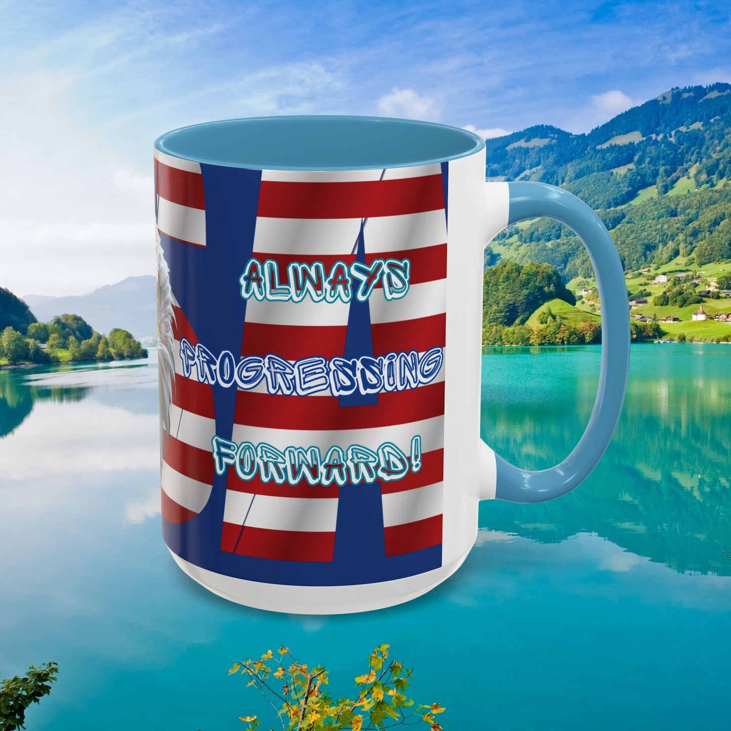 πΊπΈ Eye-Catching πΊπΈ Patriotic πΊπΈ Bald Eagle πΊπΈ Red White & Blue πΊπΈ USA πΊπΈ Accent Coffee Mug πΊπΈπΊπΈ 11oz & πΊπΈ 15oz πΊπΈ Sizes πΊπΈ 8 Color Options πΊπΈ Red πΊπΈ Black πΊπΈ Light Blue πΊπΈ Yellow πΊπΈ Orange πΊπΈ Navy πΊπΈ Pink πΊπΈ Purple