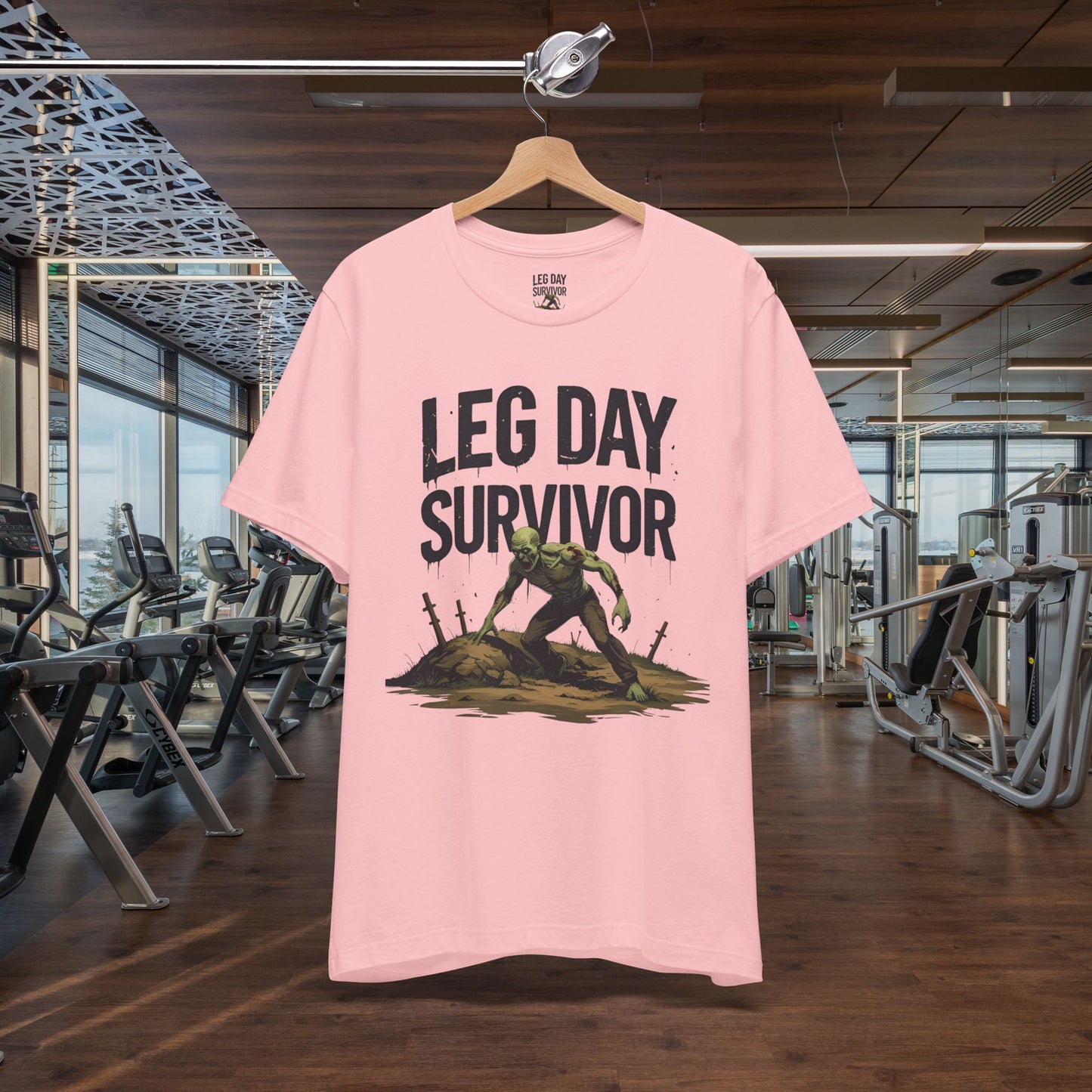 Leg Day Survivor Tee, Fitness Shirt, Workout Apparel, Gym Gift, Unisex Graphic Tee