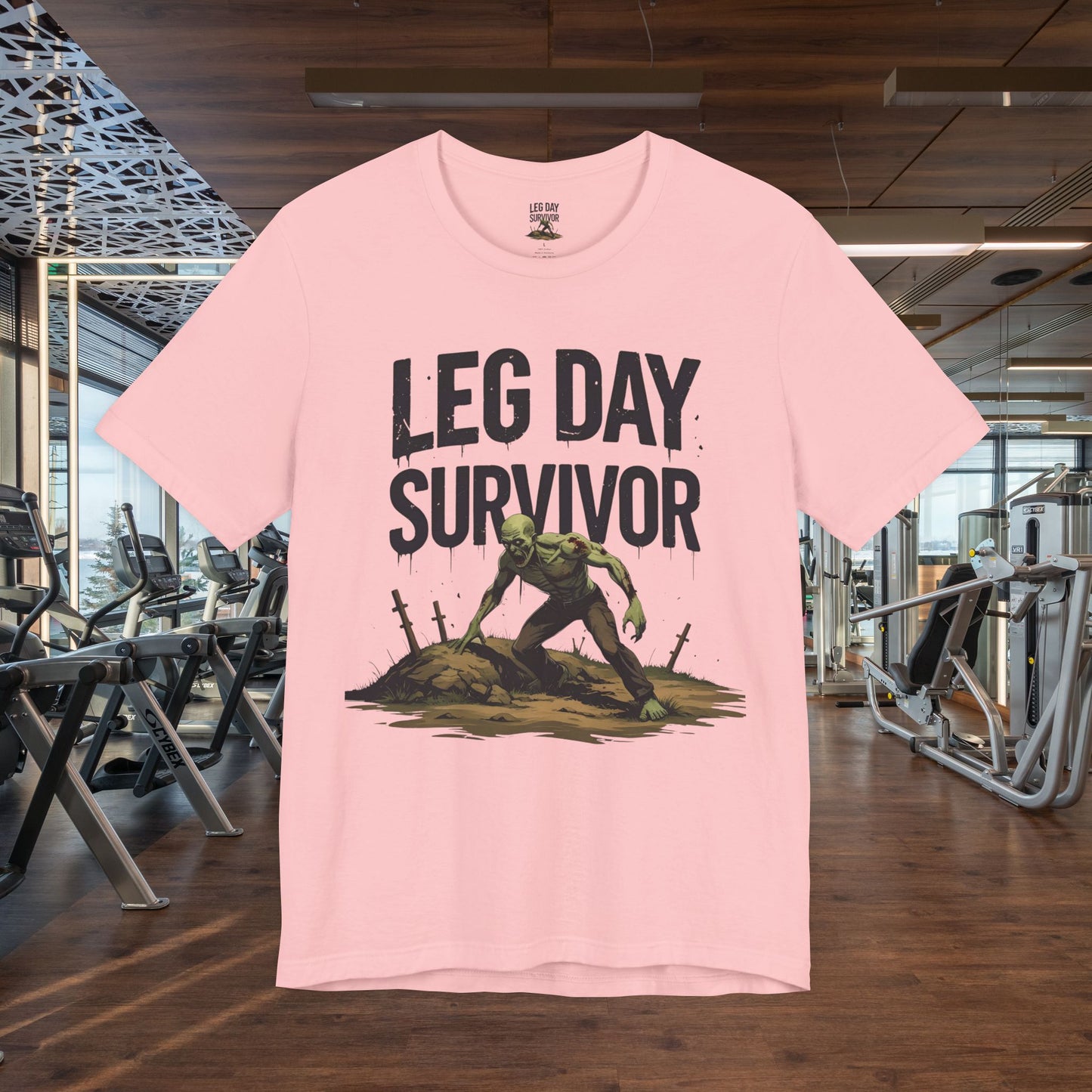 Leg Day Survivor Tee, Fitness Shirt, Workout Apparel, Gym Gift, Unisex Graphic Tee