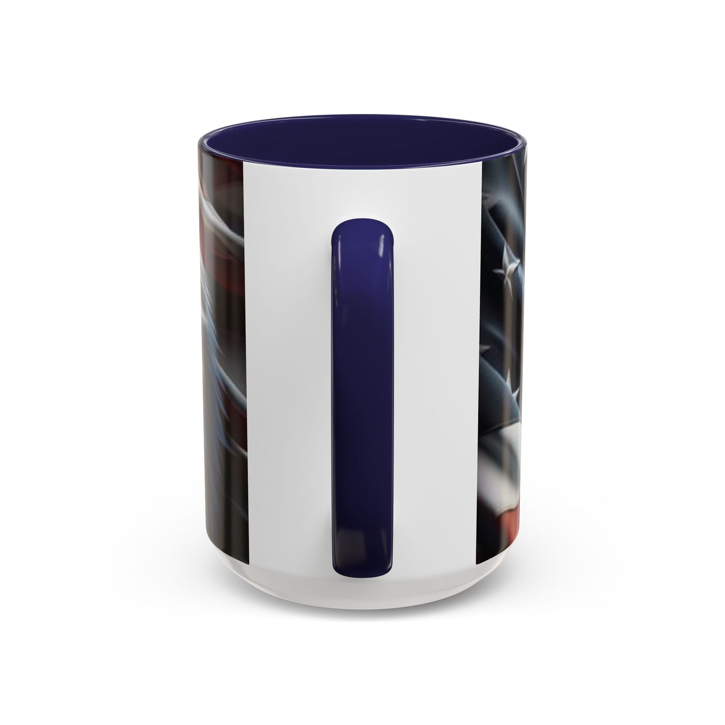 Patriotic Eagle Coffee Mug, 11oz & 15oz, US Flag Mug, Gift for Veterans, Independence Day Decor, Americana Drinkware