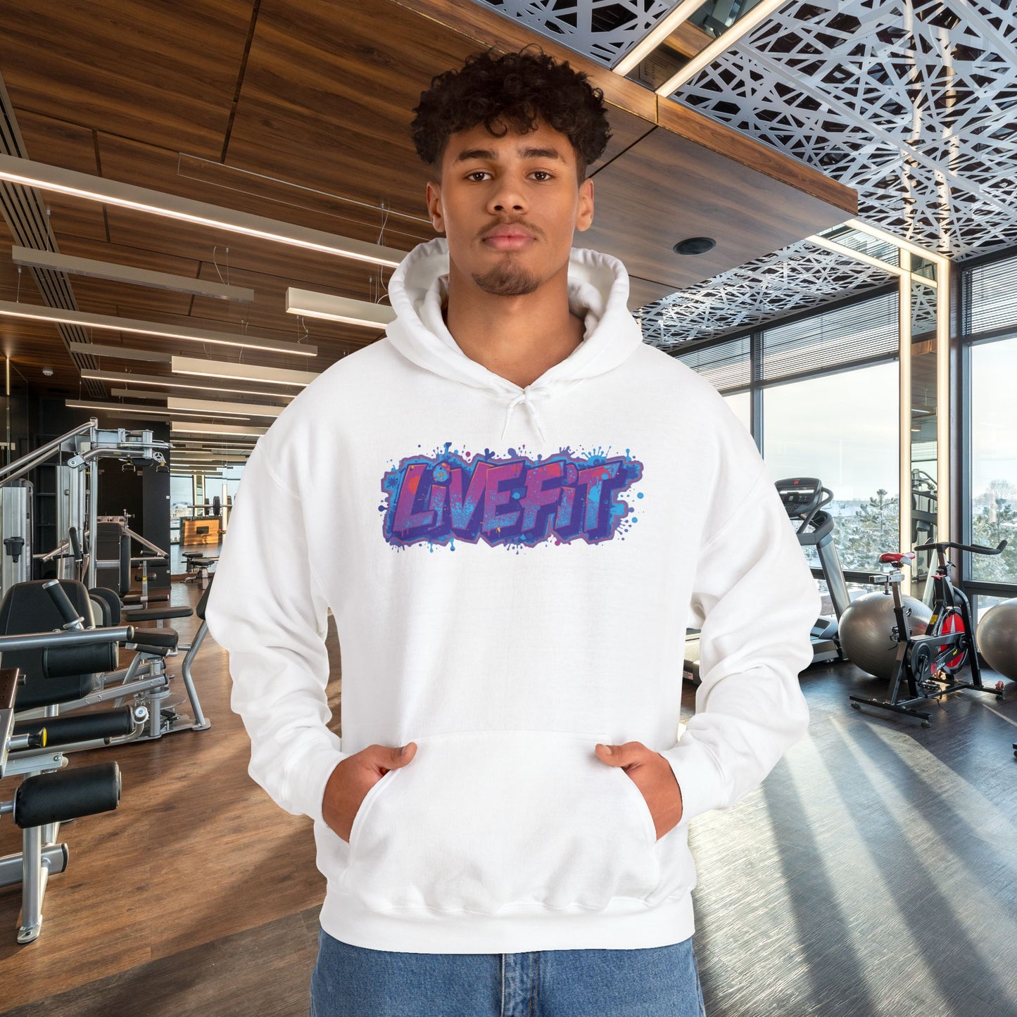 Live Fit - Hooded Sweatshirt - S - 5XL