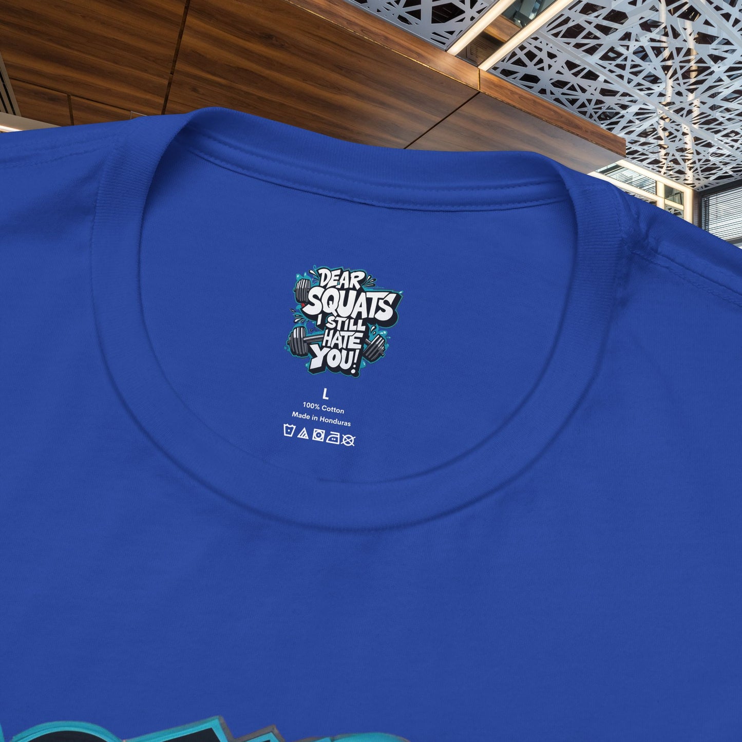 Fit & Fun Unisex Tee - 'Dear Squats, I Still Hate You!'
