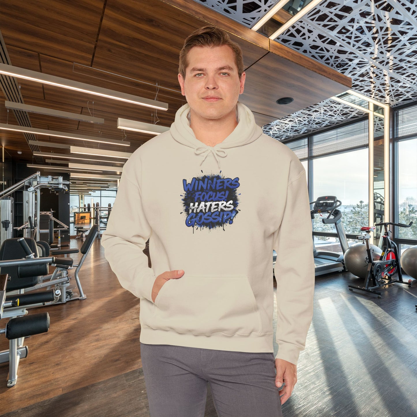 Winners Focus Haters Gossip - Hooded Sweatshirt - S - 5XL - Multiple Colors -