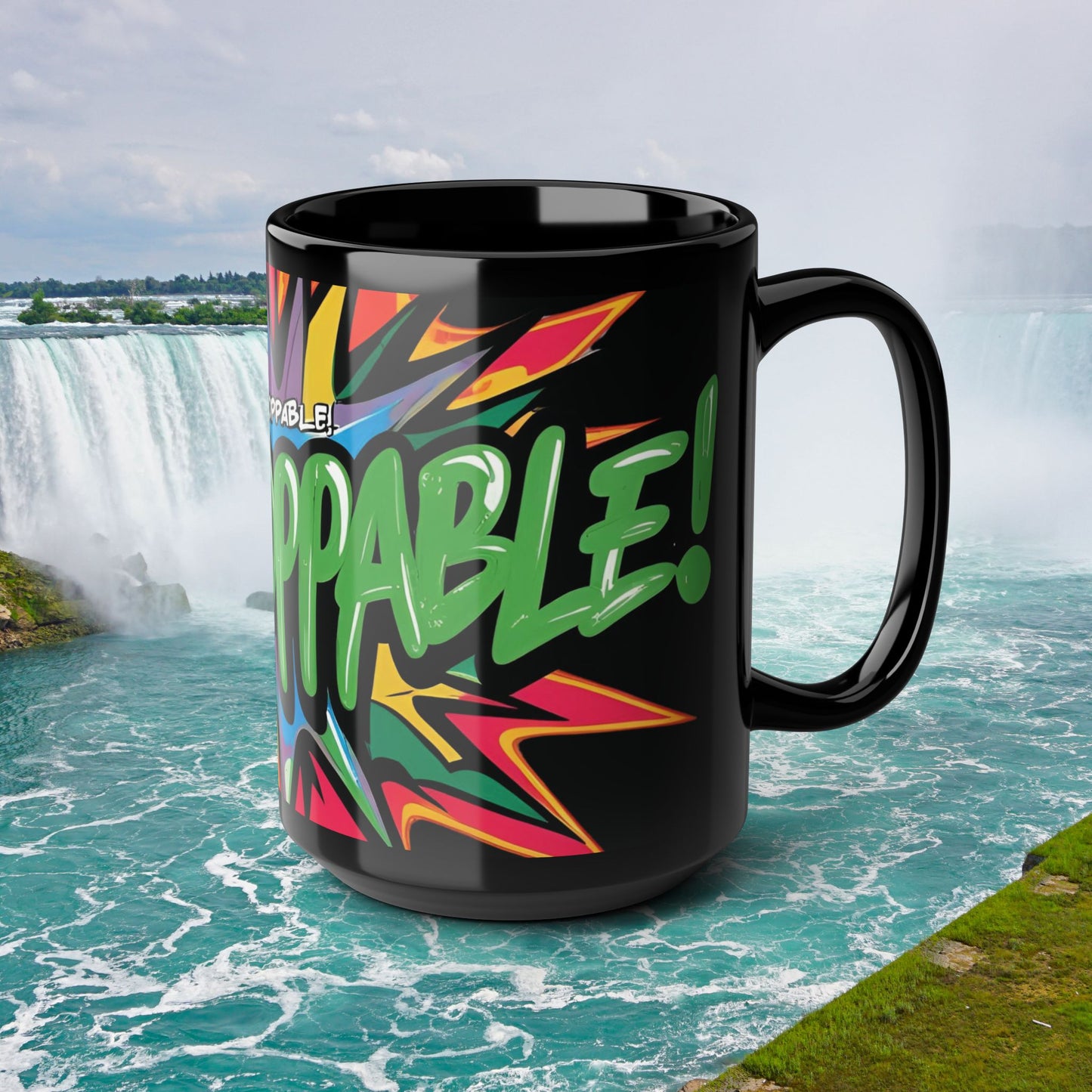 π₯ Unstoppable π₯ Colorful π₯ Motivational Mug π₯ 15oz π₯ Perfect for the Gym π₯ & Daily Inspiration π₯