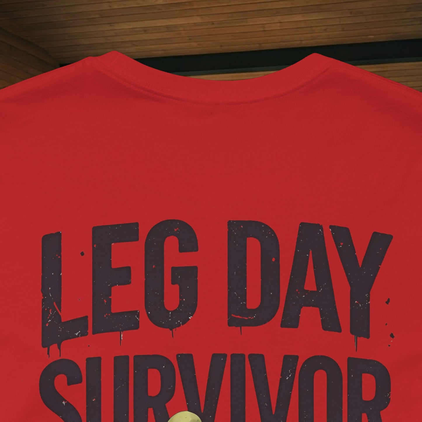 Leg Day Survivor Tee, Fitness Shirt, Workout Apparel, Gym Gift, Unisex Graphic Tee