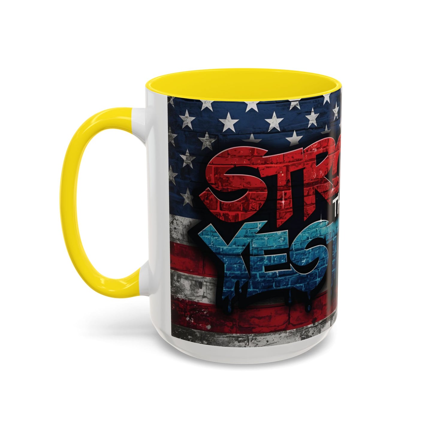 Eye-Catching - Stronger Than Yesterday Coffee Mug - Motivational Coffee Cup - Perfect Gift for Fitness Lovers - Entrepreneurs - & Daily Inspiration