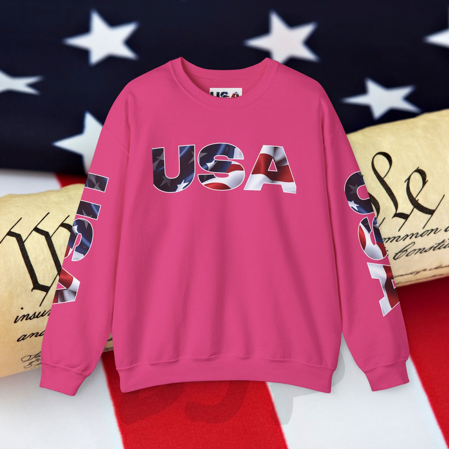 ๐บ๐ธ Patriotic ๐บ๐ธ USA ๐บ๐ธ Crewneck ๐บ๐ธ Sweatshirt ๐บ๐ธ Unisex ๐บ๐ธ Heavy Blend ๐บ๐ธ Sizes US S-5XL ๐บ๐ธ